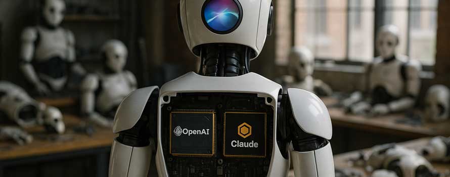 Apple podra revolucionar Siri con modelos de OpenAI o Anthropic