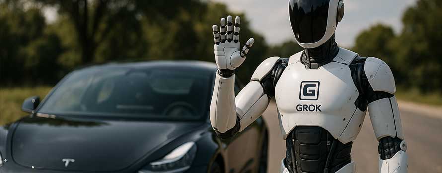 La inteligencia artificial Grok de Musk se sube al volante de Tesla